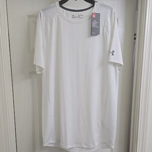 Under Armour White Crew Neck Shirt